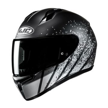 HJC C10 Haven Black Silver Full Face Helmet