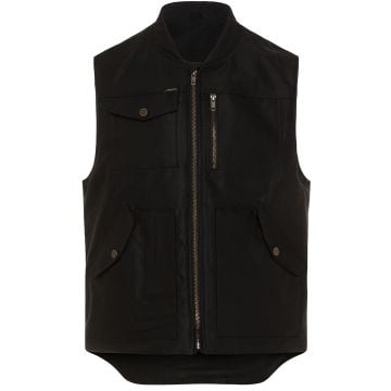 ROKKER Ranger Vest II Black Motorcycle Vest