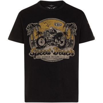ROKKER Speed & Beach Black T-Shirt