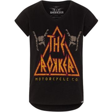 ROKKER Joe Lady Black T-Shirt
