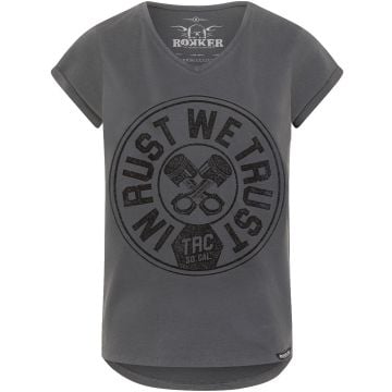 ROKKER Trust Lady Grey T-Shirt