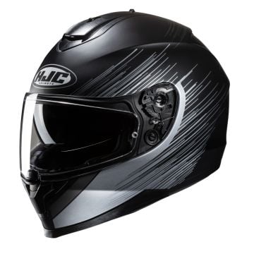 HJC C70N Sway Black White Full Face Helmet