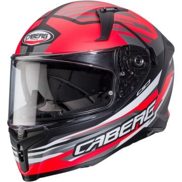 Caberg Avalon X Kira Matt Black Red Full Face Helmet