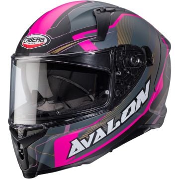 Caberg Avalon X Optic Matt Black Pink Full Face Helmet