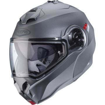 Caberg Duke Evo Indy Matt Black Grey Flip Up Helmet
