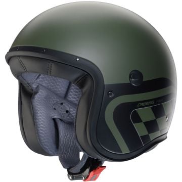 Caberg Freeride X Daytona Matt Green Jet Helmet