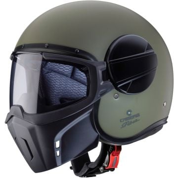 Caberg Ghost X Matt Olive Jet Helmet