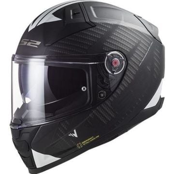 LS2 Ff811 Vector II Splitter Black White Full Face Helmet