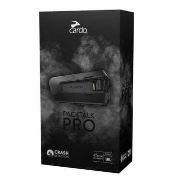 Cardo Packtalk PRO Single Bluetooth Communication System
