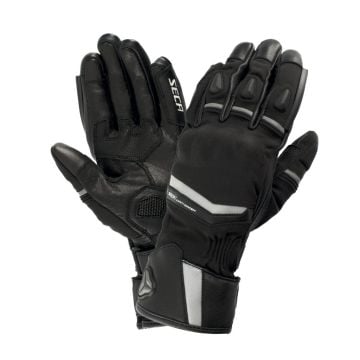 SECA Compass HTX Mujer Guantes Negro Plata