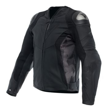 Dainese Avro 5 Leather Schwarz Anthracite Jacke