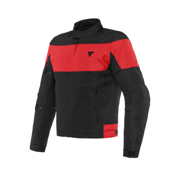 Dainese Elettrica Air Tex Jacket Black Black Lava Red  