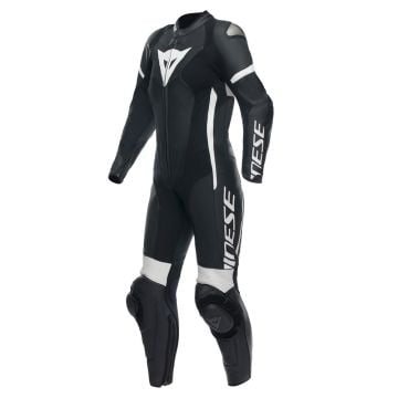 Dainese Grobnik Lady Perf. Schwarz Schwarz Weiß 1-Teiler Kombi