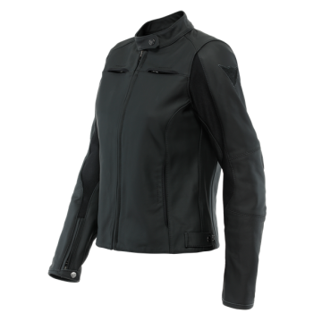 Dainese Razon 2 Leather Jacket Lady Black    