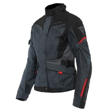 Dainese Tempest 3 D-Dry Lady Ebony Noir Lava Rouge Blouson