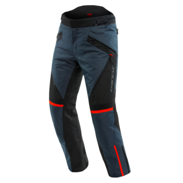 Dainese Tempest 3 D-Dry Pants Ebony Black Lava Red