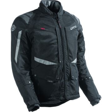 DANE Drakar Black Waterproof Textile Jacket