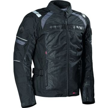 DANE Riva GTX Black Grey Waterproof Textile Jacket