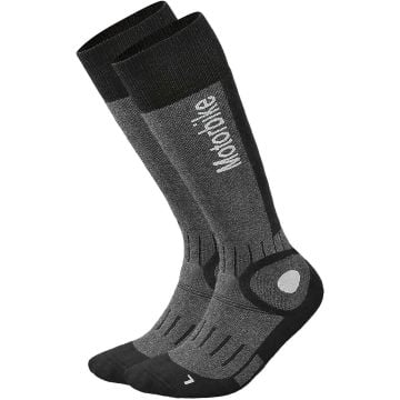 DANE Schwarz Grau Motorrad Socken