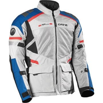 DANE Sundby Grey Black Blue Textile Jacket