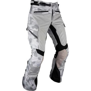 Leatt ADV FlowTour 7.5 Steel Light Grey Black Waterproof Textile Pants