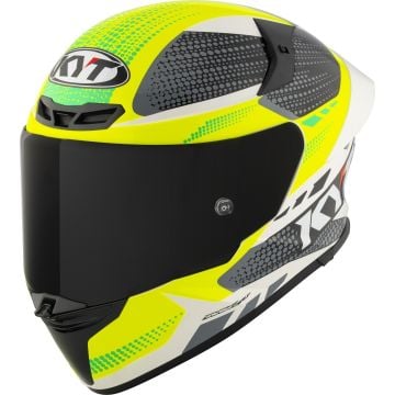 KYT TT-Revo Gear Negro Amarillo Casco Integral