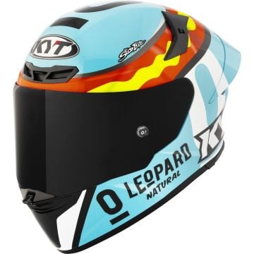 KYT TT-Revo Leopard Replica Rot Gelb Integralhelm