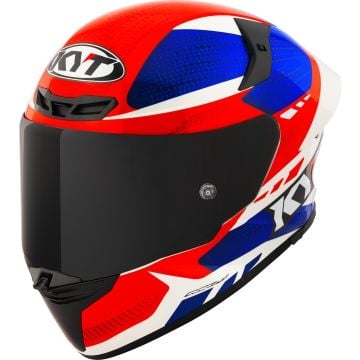 KYT TT-Revo Gear Blau Rot Integralhelm