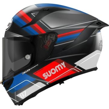 Suomy Speedstar 2 Vantage Noir Mat Bleu Casque Intégral