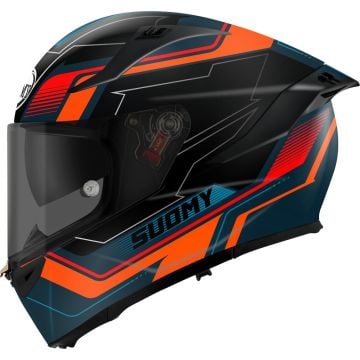 Suomy Speedstar 2 Visual Black Orange Full Face Helmet