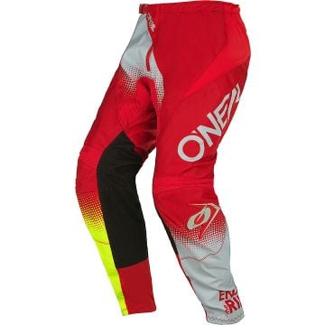 O'NEAL Element Racewear V.22 Red Yellow Motocross Pants