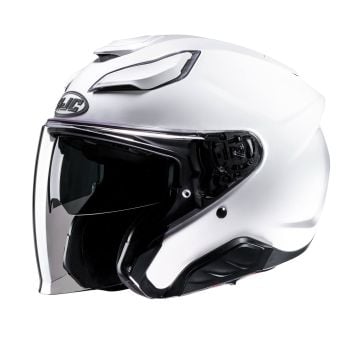 HJC F31 White Jet Helmet