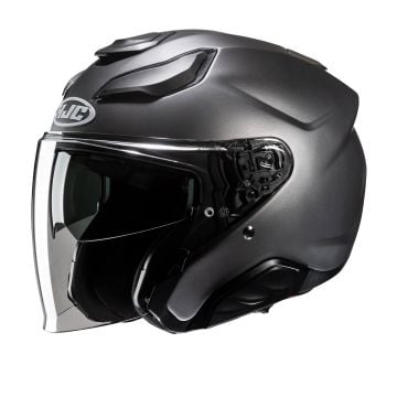 HJC F31 Dark Grey Jet Helmet