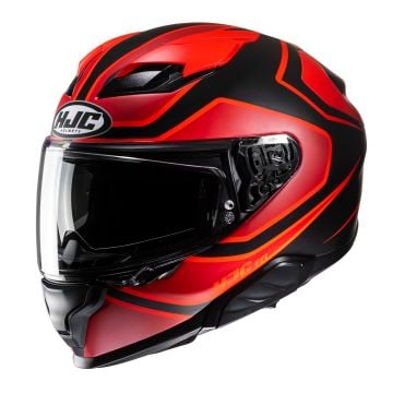 HJC F71 Idle Black Red Full Face Helmet