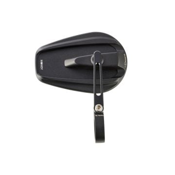 PROTECH XC-140 mirror CNC milled aluminium/mirror glass black