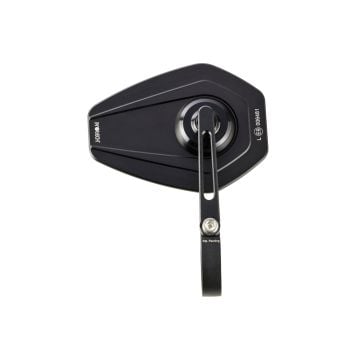 PROTECH XC-110 mirror CNC milled aluminium/mirror glass black