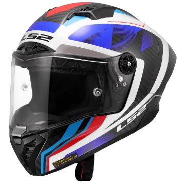 LS2 FF805 Thunder GP Aero Raute Blue Red 06 Full Face Helmet