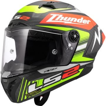 LS2 FF805 Thunder GP Aero Replica Black 06 Full Face Helmet