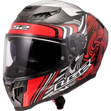 LS2 FF807 Dragon Enthum Red Full Face Helmet