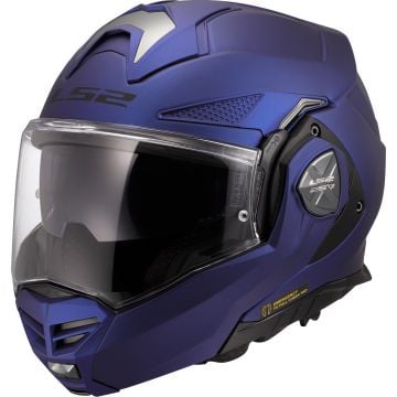 LS2 FF901 Advant X Solid Navy Blue 06 Modular Helmet