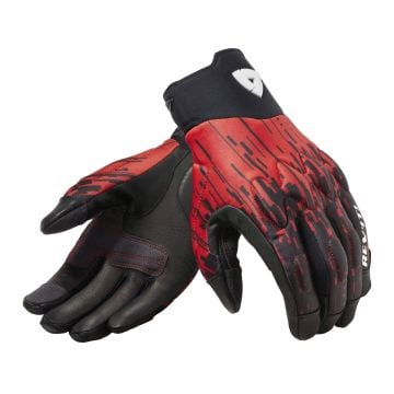 REV'IT! Spectrum Gloves Black Neon Red