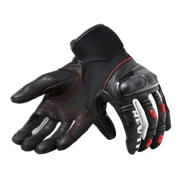 REV'IT! Metric Gloves Black Neon Red