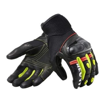 REV'IT! Metric Gloves Black Neon Yellow