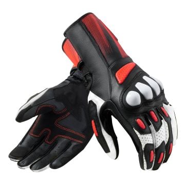 Rev'it! Gloves Metis 2 Black Neon Red