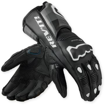 REV’IT! Quantum 3 Black White Gloves