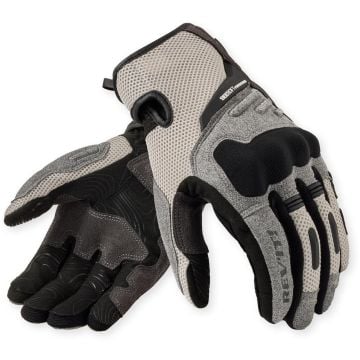 REV’IT! Cavern Light Grey Black Gloves