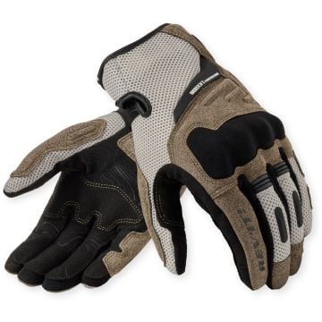 REV’IT! Cavern Sand Black Gloves