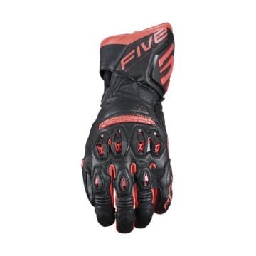 Five RFX3 Evo Gloves Black Fluo Red