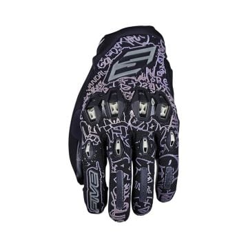 Five Stunt Evo 2 Gloves Black Silver Grey