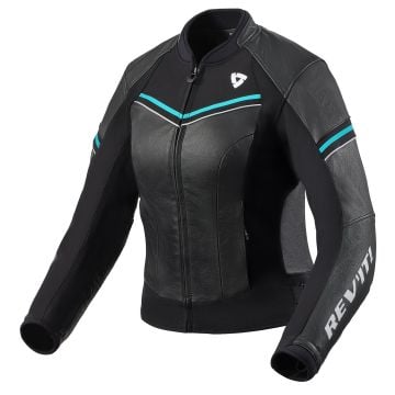 REV'IT! Median Ladies Jacket Black Turquoise